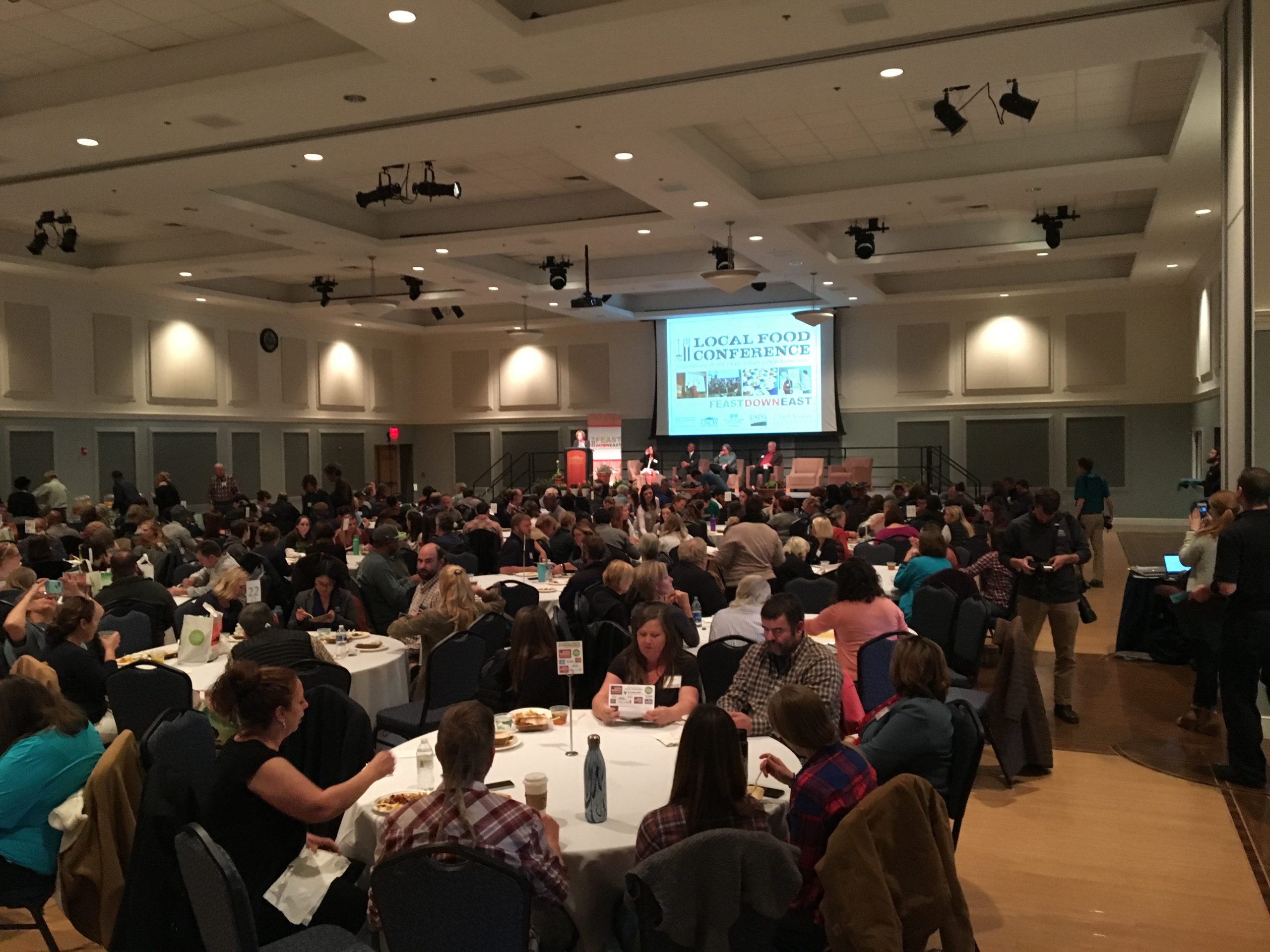 Raleighwood Media Group attends Feast Down East Local Food Conference