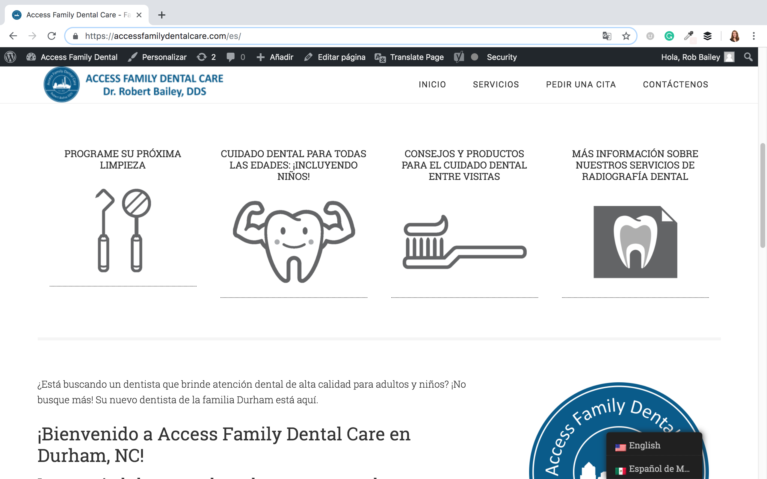 Creating a Multi-Language Site