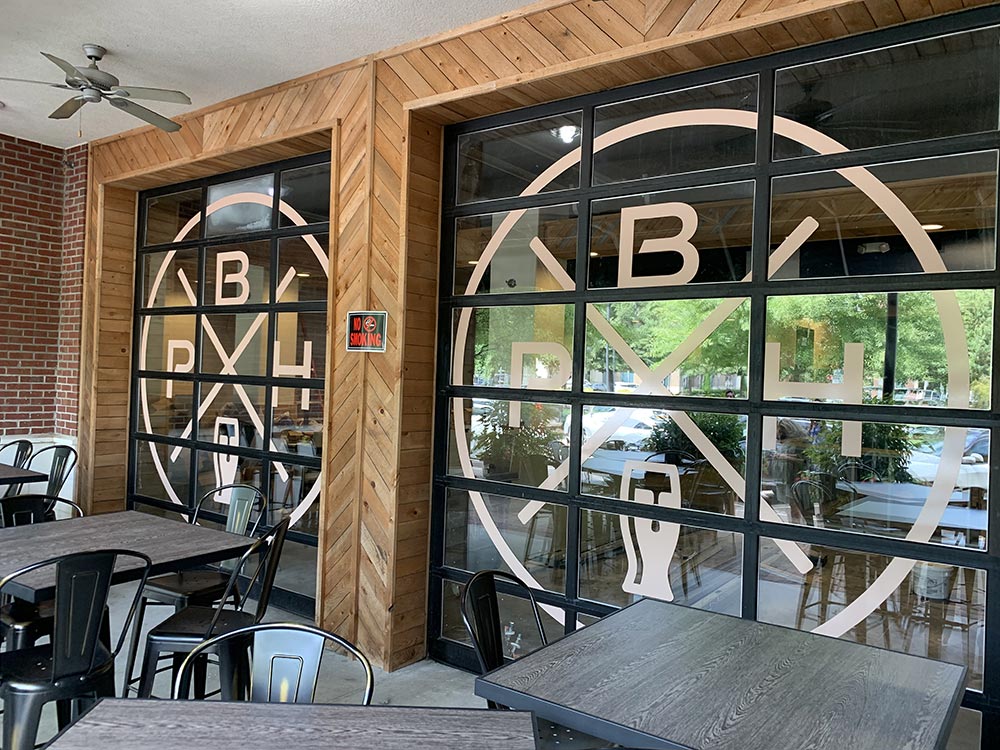 Check Out Our Latest Work: Bru’s Public House Window Design in Raleigh