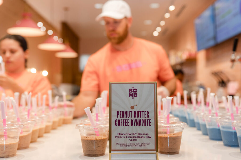 The Bomb Bar smoothie